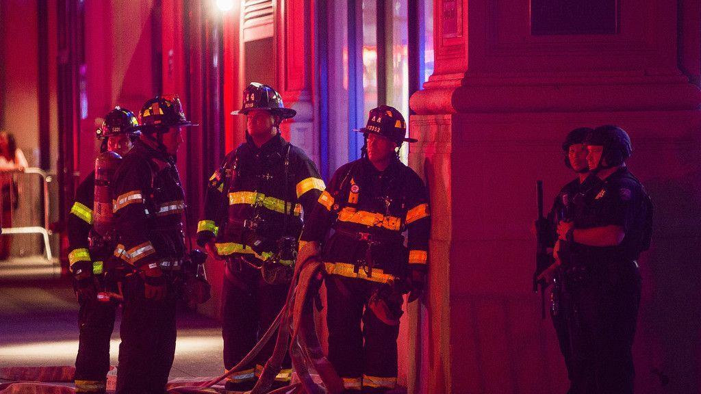 Explosion in New York
