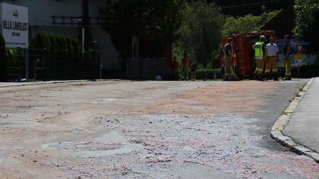 Öl-Einsatz in Grödig