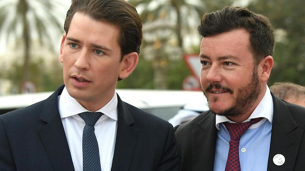 Kurz und Benko waren gemeinsam in Abu Dhabi