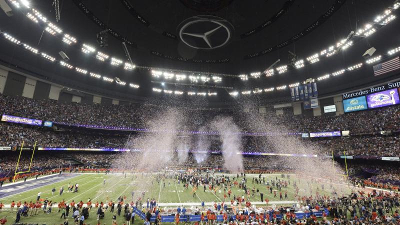 Baltimore Ravens siegten beim Super Bowl am 03.02.13