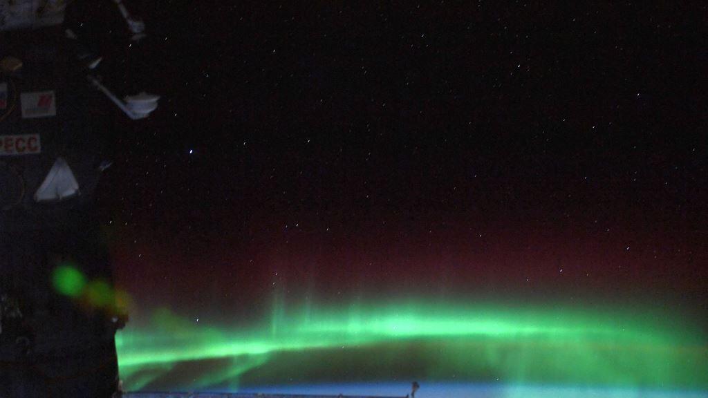 Polarlichter, ISS