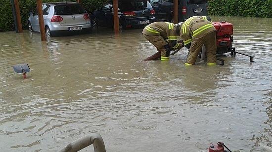 Hochwasser in Kaprun