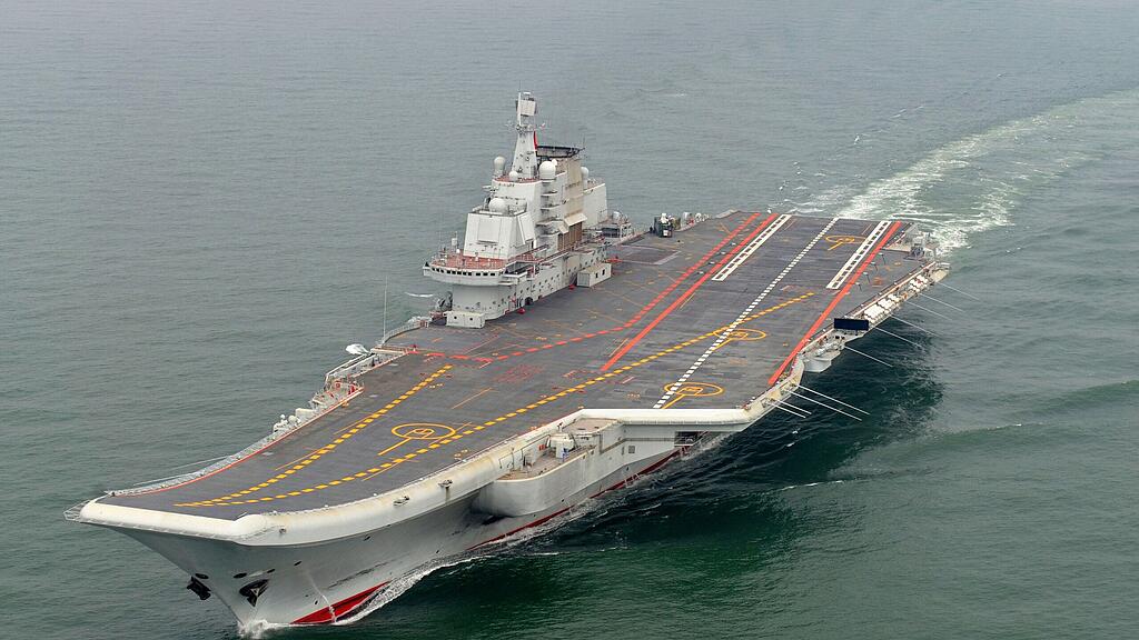 Chinesischer Flugzeugträger nahm Kurs auf umstrittenes Gebiet.