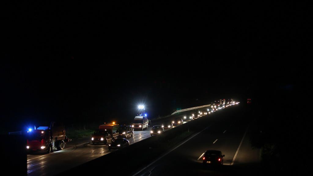 Drei Verletzte bei Crash auf A1 bei Thalgau