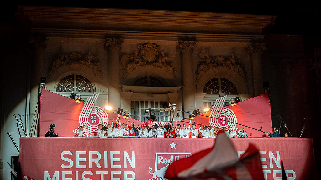 Red Bull Salzburgs Meisterfeier II