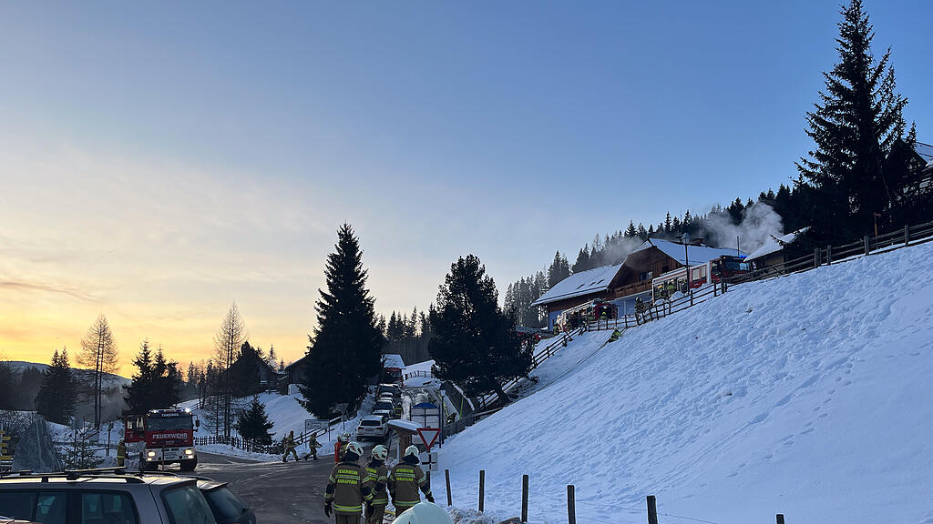 Brand in Göriach
