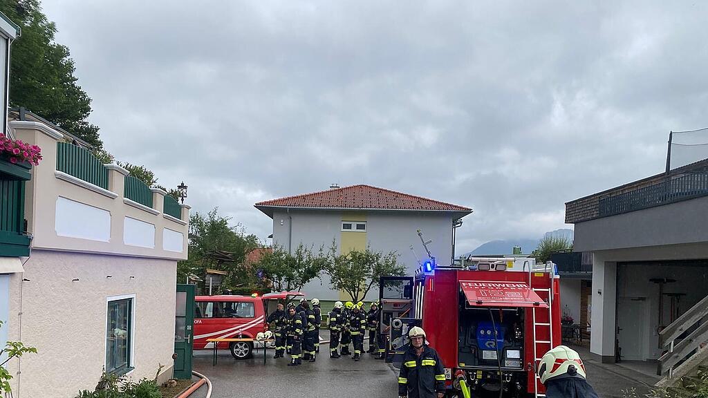 Industriebrand in Tiefgraben