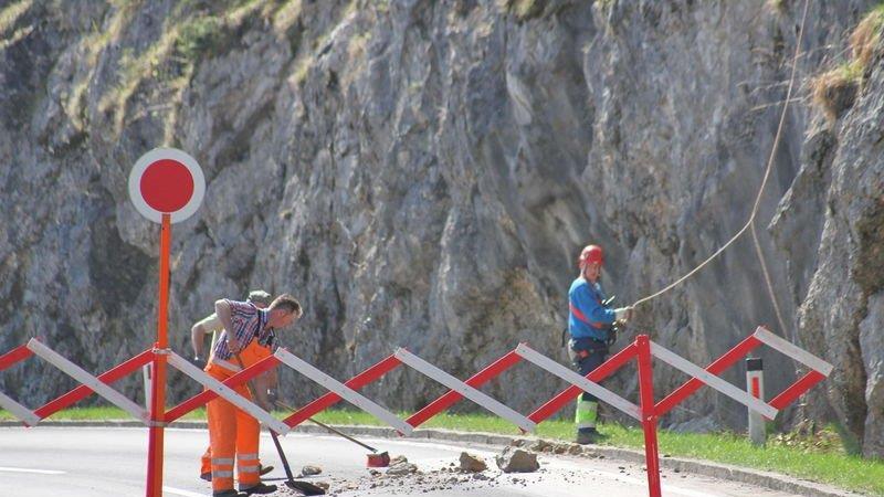 Bergputzer im Einsatz