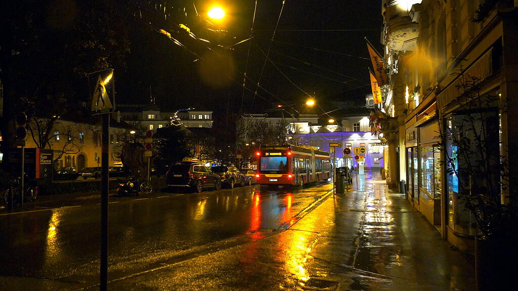 Silvester in der Stadt Salzburg