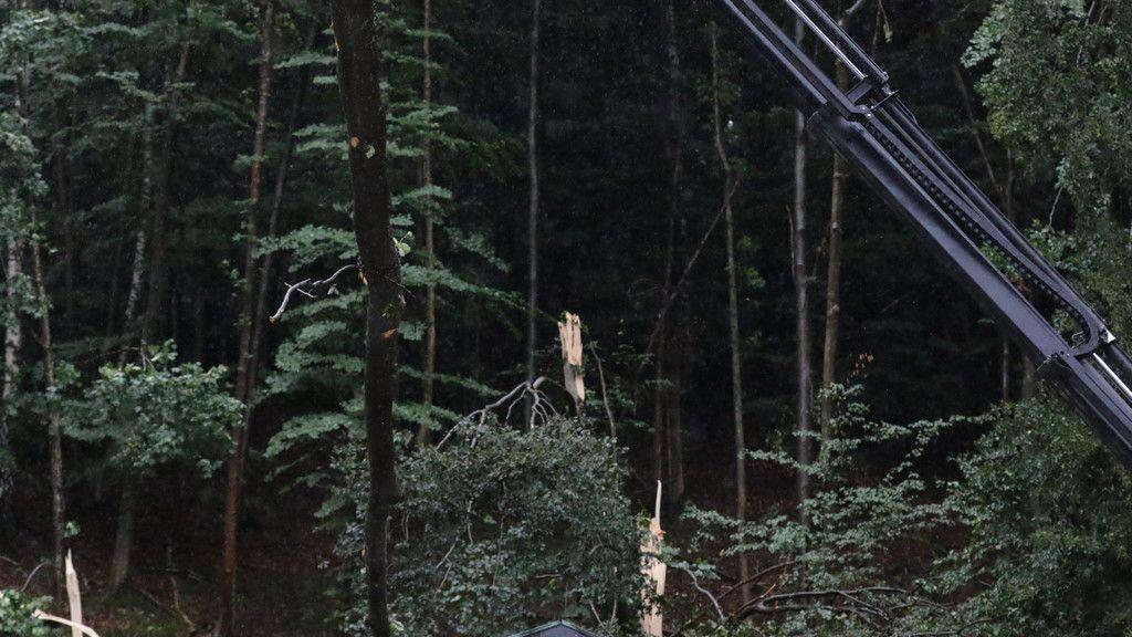 Unwetter in Großgmain