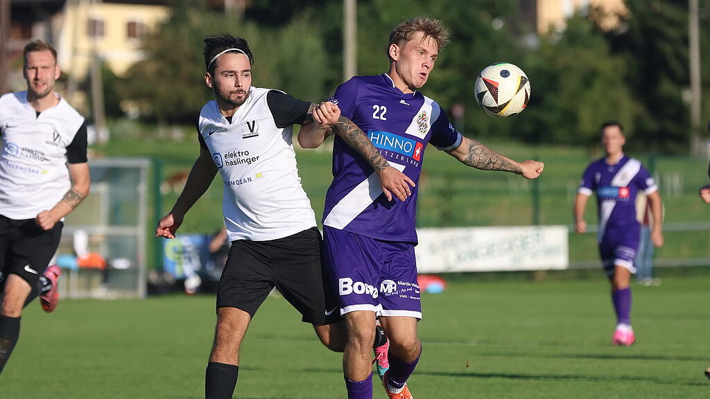 Salzburger Liga: Anthering gegen Hallwang