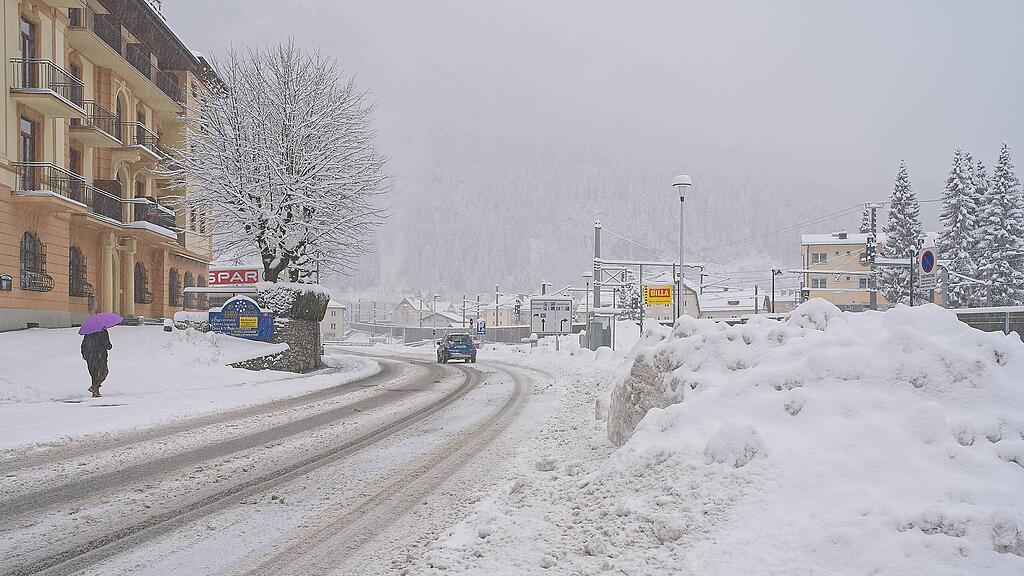 Wintereinbruch Bad Gastein