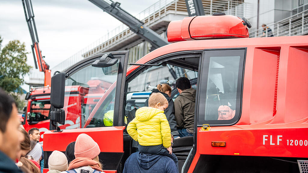Tag der Offenen Tür bei der Berufsfeuerwehr Salzburg