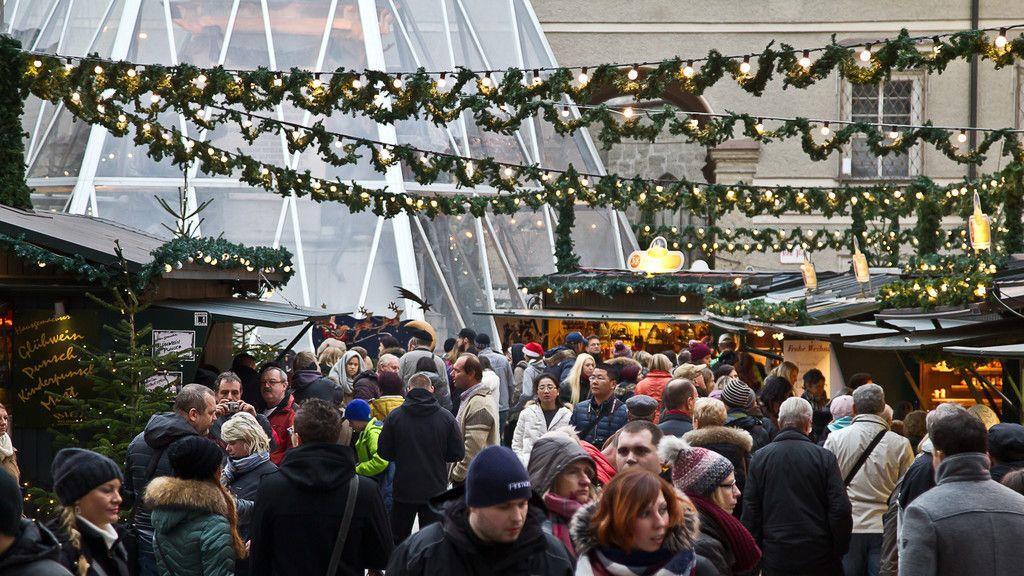 Ansturm auf Christkindlmarkt