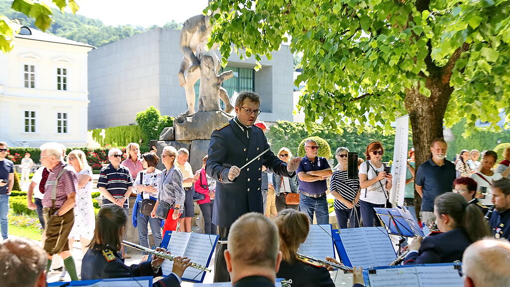 Promenadenkonzert der Eisenbahner Musikkapelle Salzburg