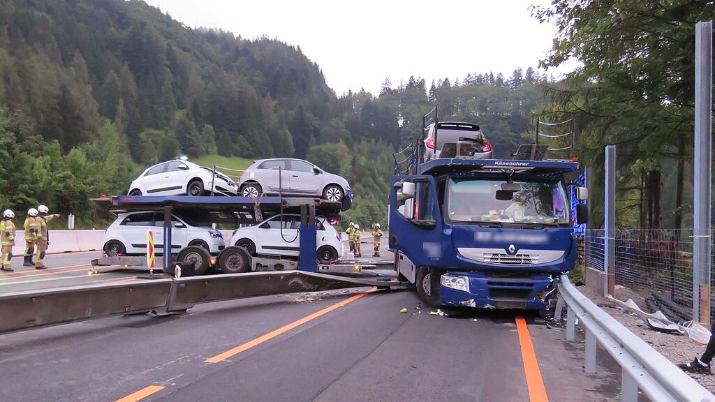 Unfall Lkw A10 Pfarrwerfen