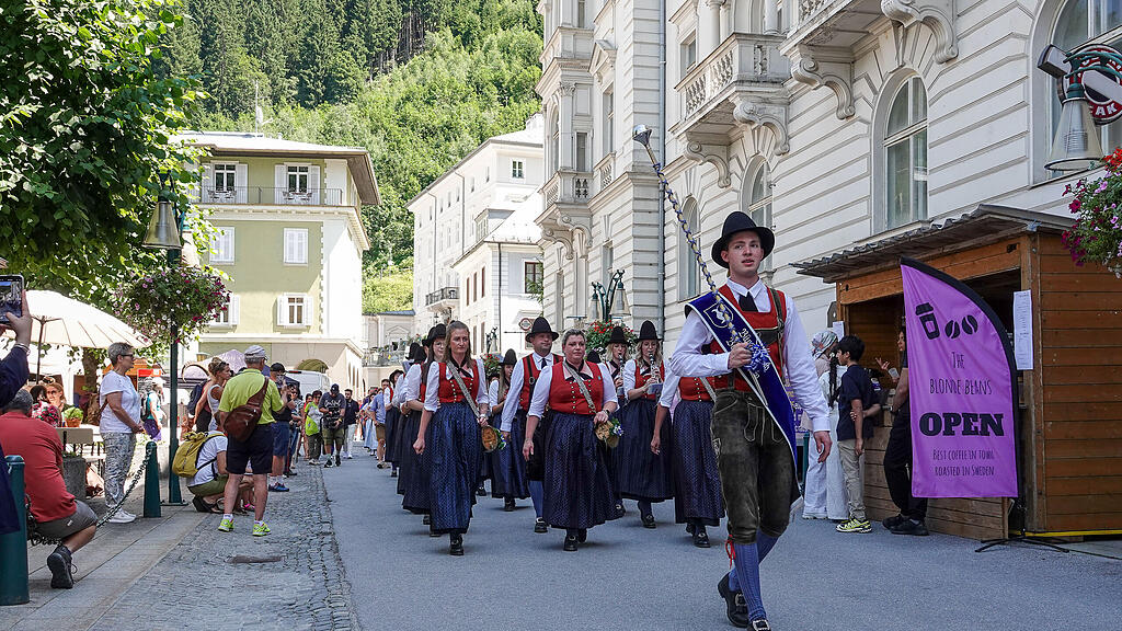 Straßenfest in Bad Gastein