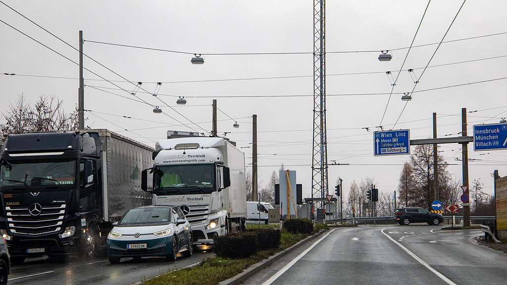 Stau Münchner Bundesstraße