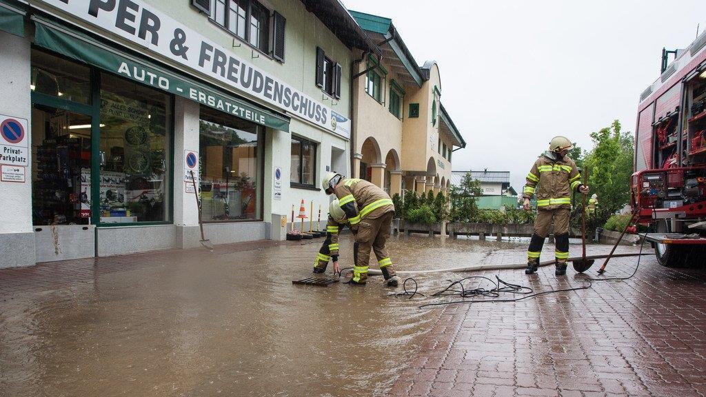 Murenabgänge im Pinzgau