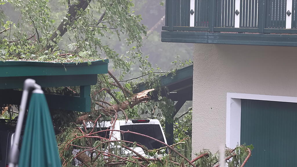 Unwetter Hallwang