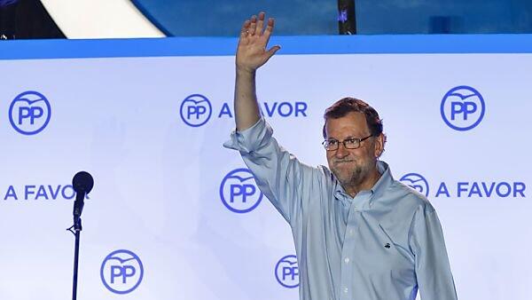 Ministerpräsident Mariano Rajoy behält die Mehrheit