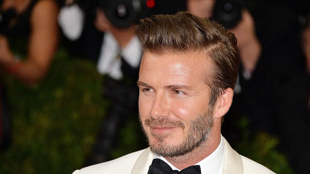 Beckham und sein Sohn Brooklyn blieben bei dem Unfall unverletzt.