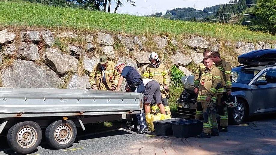 Unfall Anhänger Wagrain
