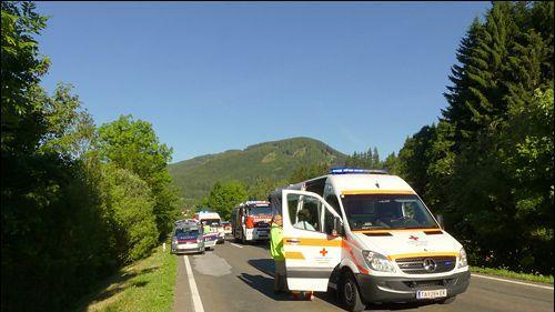 Unfall auf B95