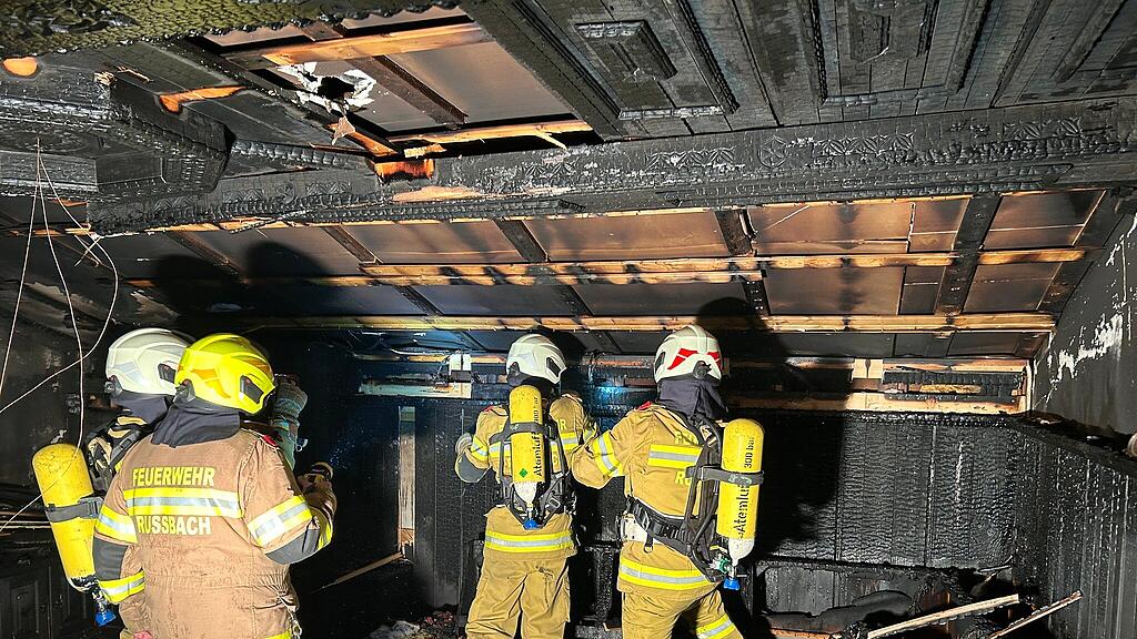 Wohnungsbrand in Russbach