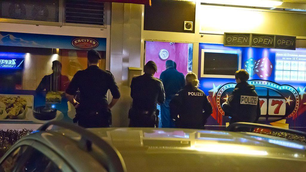 Überfall auf Wettcafe