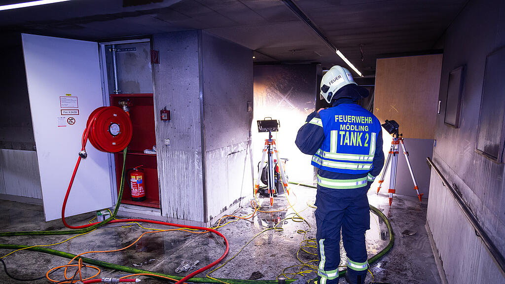 Tote bei Brand in LKH Mödling