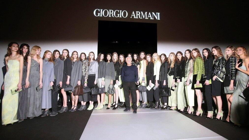 Mailänder Modewoche: Giorgio Armani