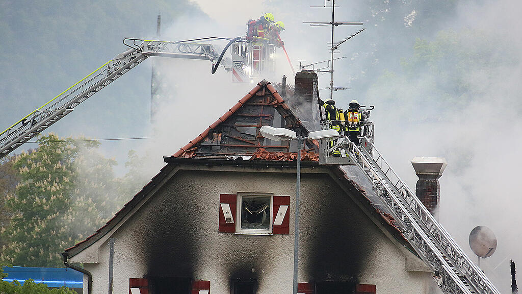 Gaststätte, Brand, Bad Reichenhall