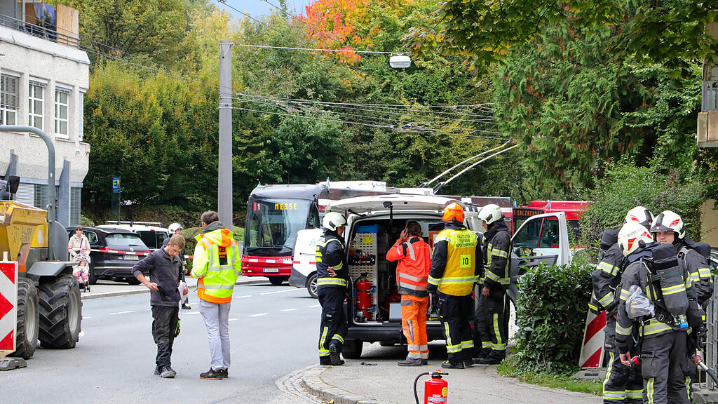 Gasleitung in Salzburg-Lehen beschädigt