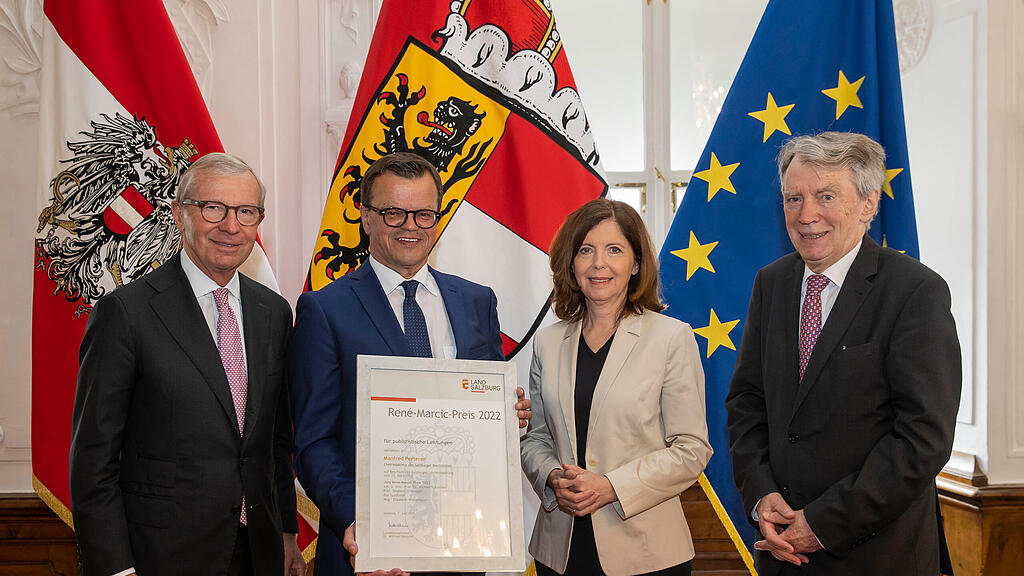 René-Marcic-Preis 2022 Haslauer Perterer Langer Stronegger