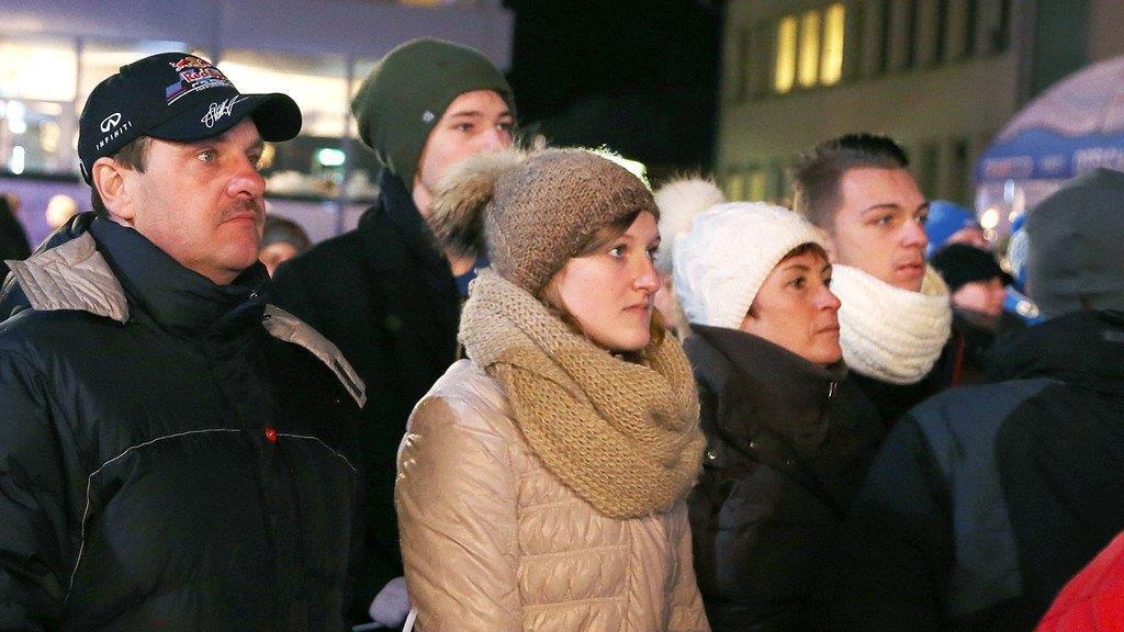Promis bei Ski-WM-Eröffnung