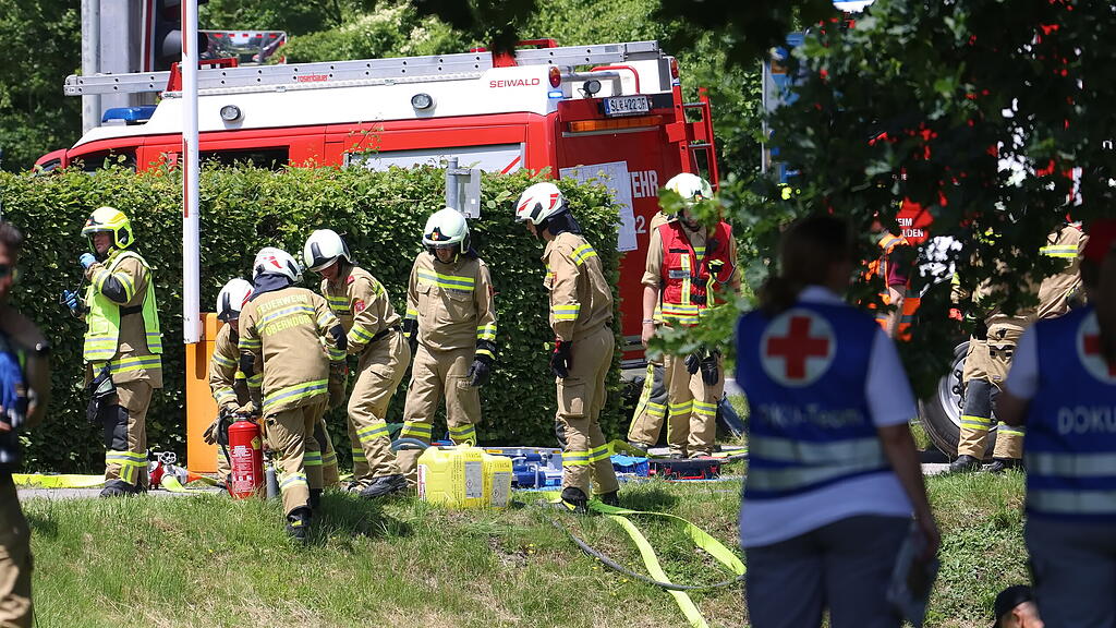 Abschnittsübung Feuerwehr