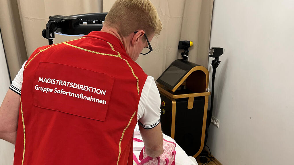 ++ HANDOUT ++ WIEN: WIEDER ILLEGALE SCHNHEITSKLINIK AUFGEFLOGEN