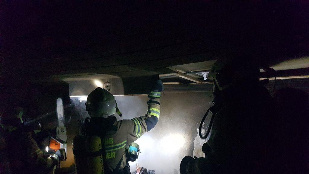 Zimmerbrand in Neukirchen