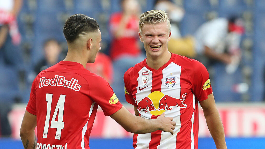 Erling Haaland, Red Bull Salzburg