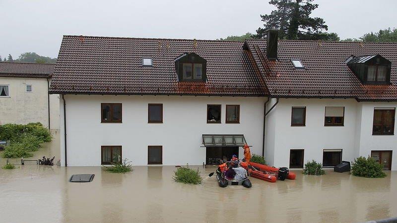 Evakuierung in Freilassing