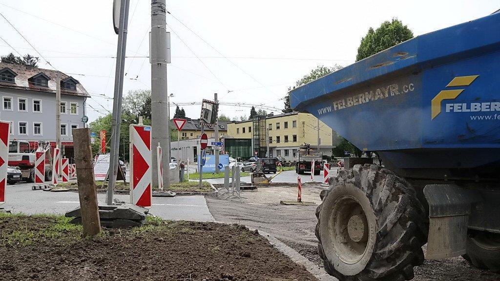 Ederkreuzung: Bauarbeiten laufen
