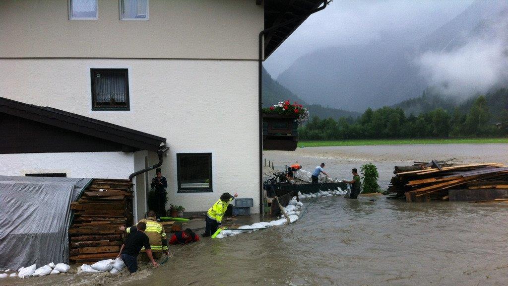 Hochwasser in Neukirchen