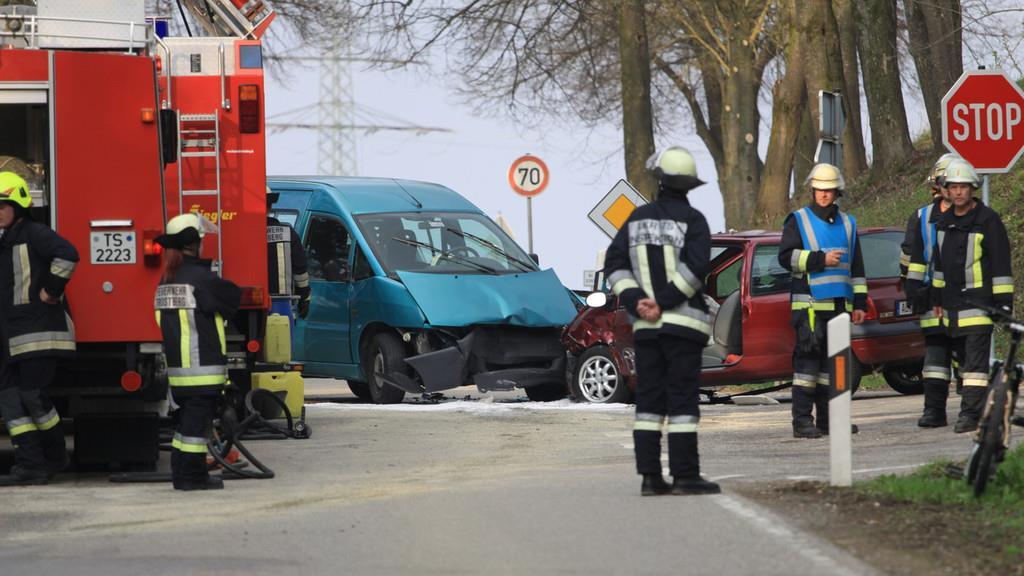 Frontalcrash in Trostberg