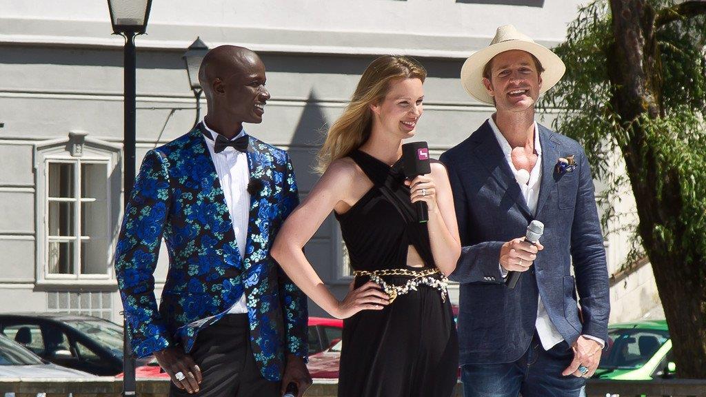 Drehstart zu Austria's Next Topmodel in Salzburg