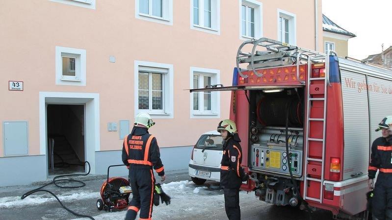 Brand in Römergasse