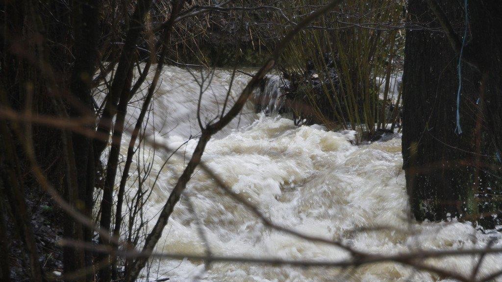 Hochwasser in Petting