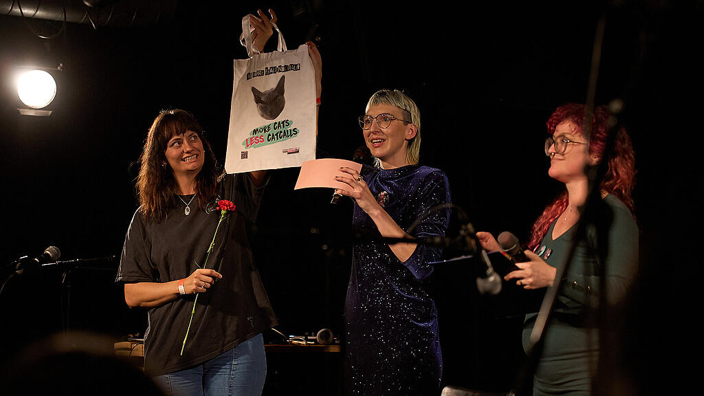 40 Jahre Frauennotruf, Pussy Riot, Misz Sputnik