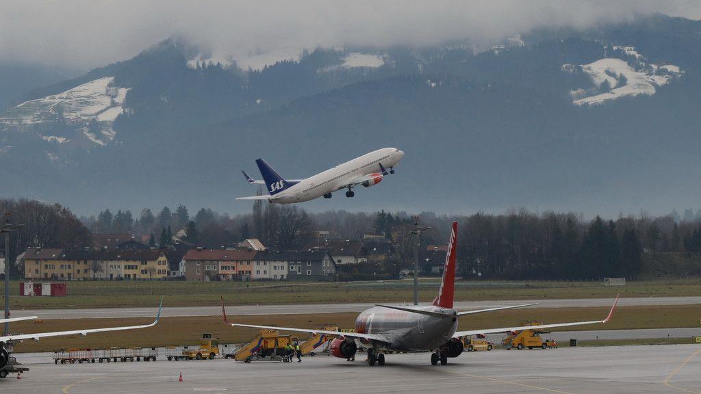 Hochbetrieb am Salzburger Flughafen