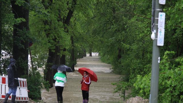 Hochwasser in Tittmoning